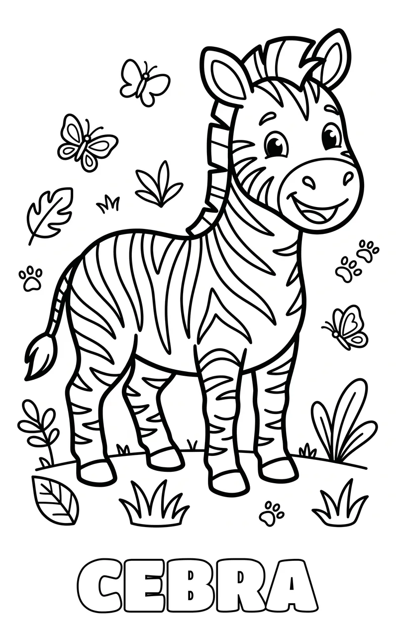 dibujo de animales para colorear