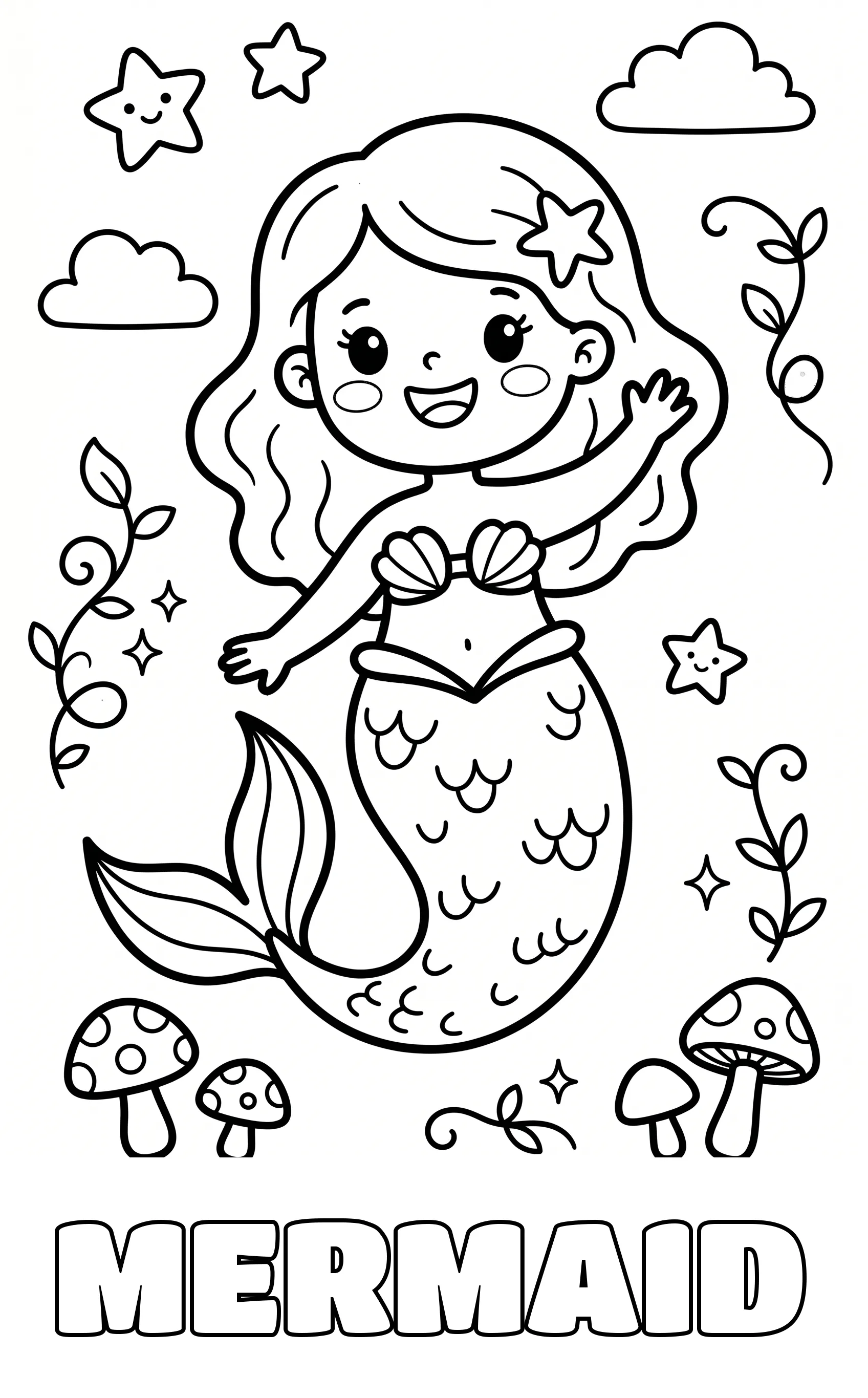 unicorn coloring page to print