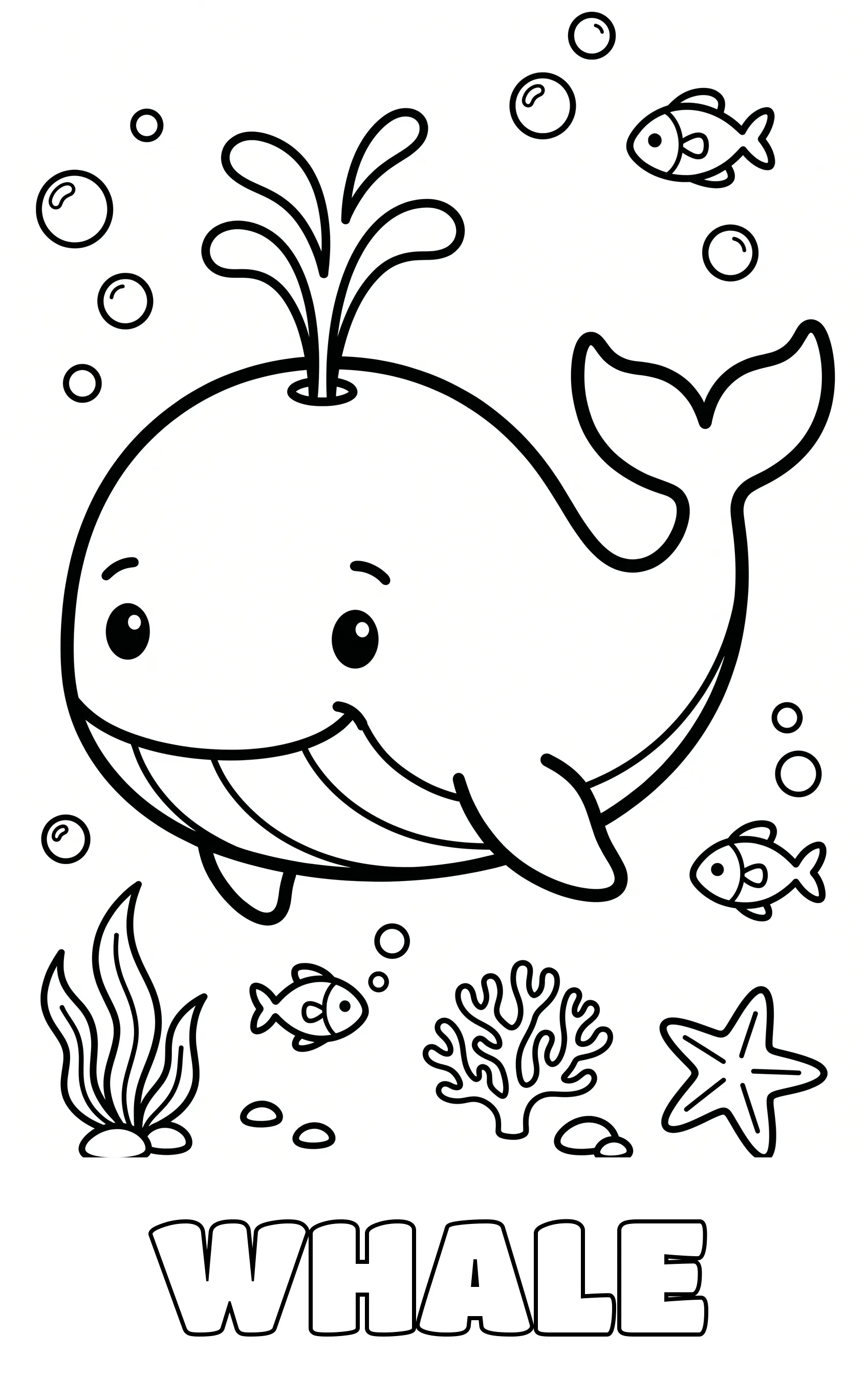 ocean coloring page to print