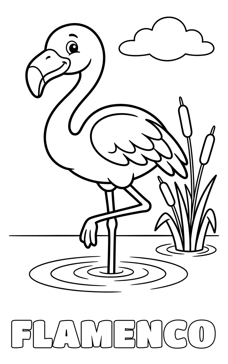dibujo de pájaros para colorear