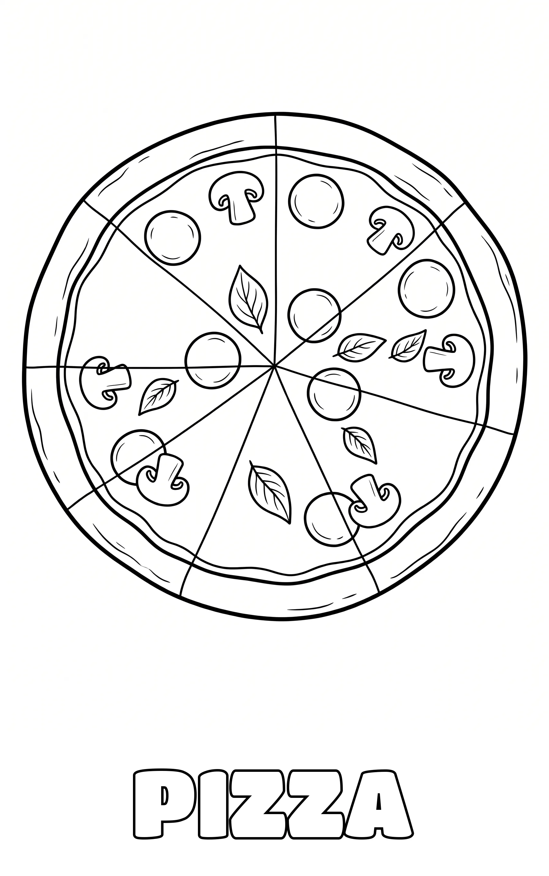 food coloring page
