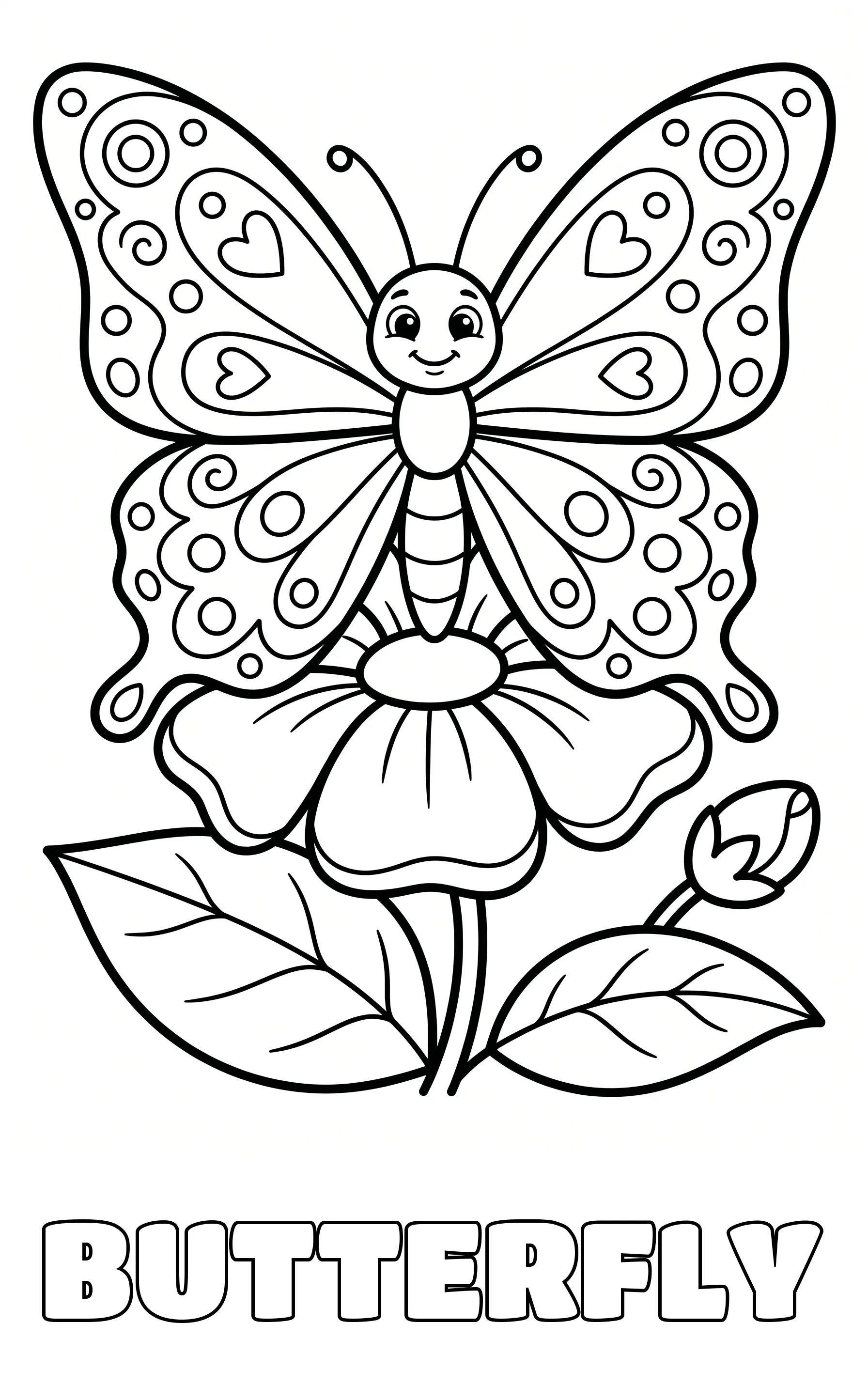 bug coloring page