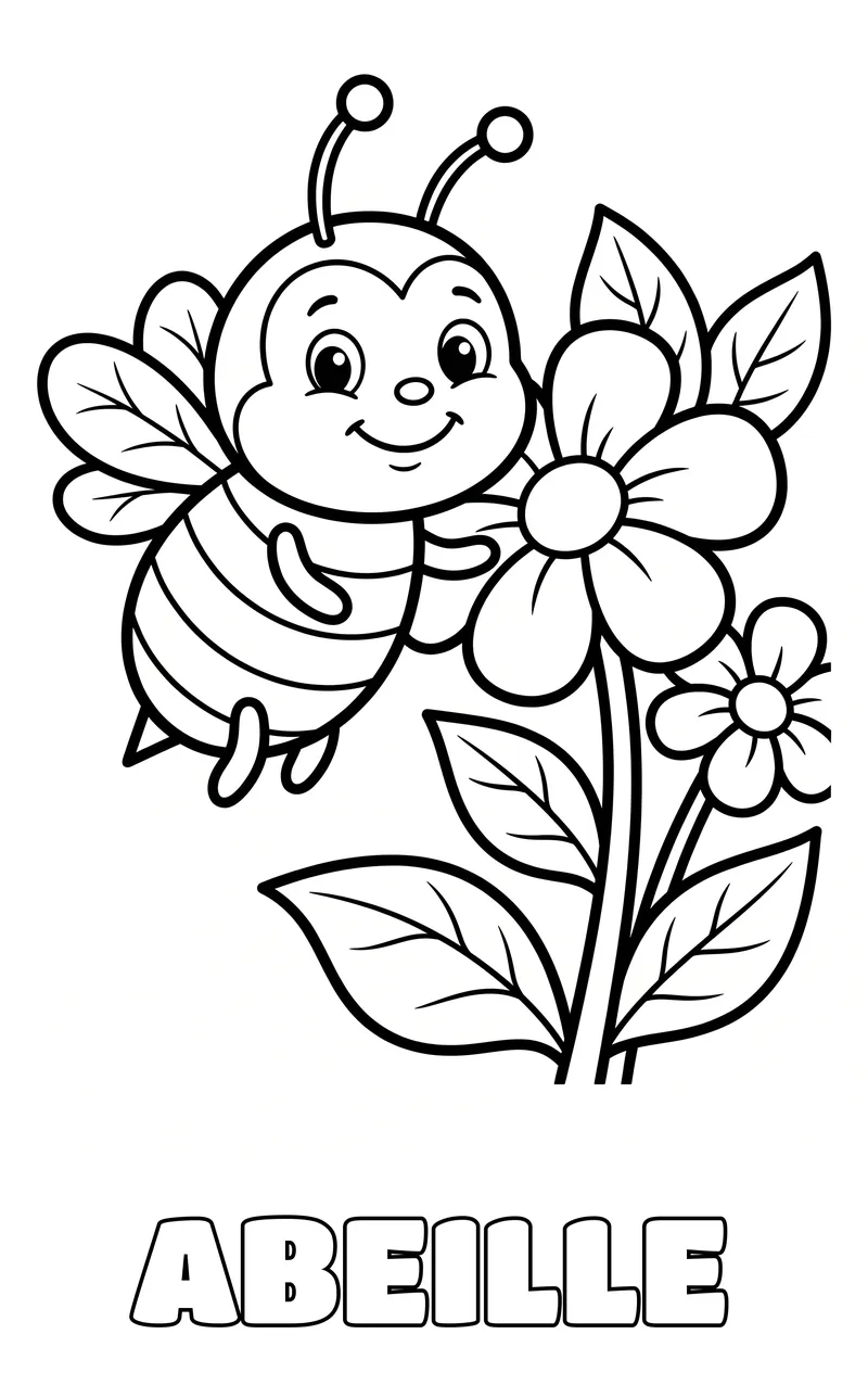 coloriage insecte à imprimer