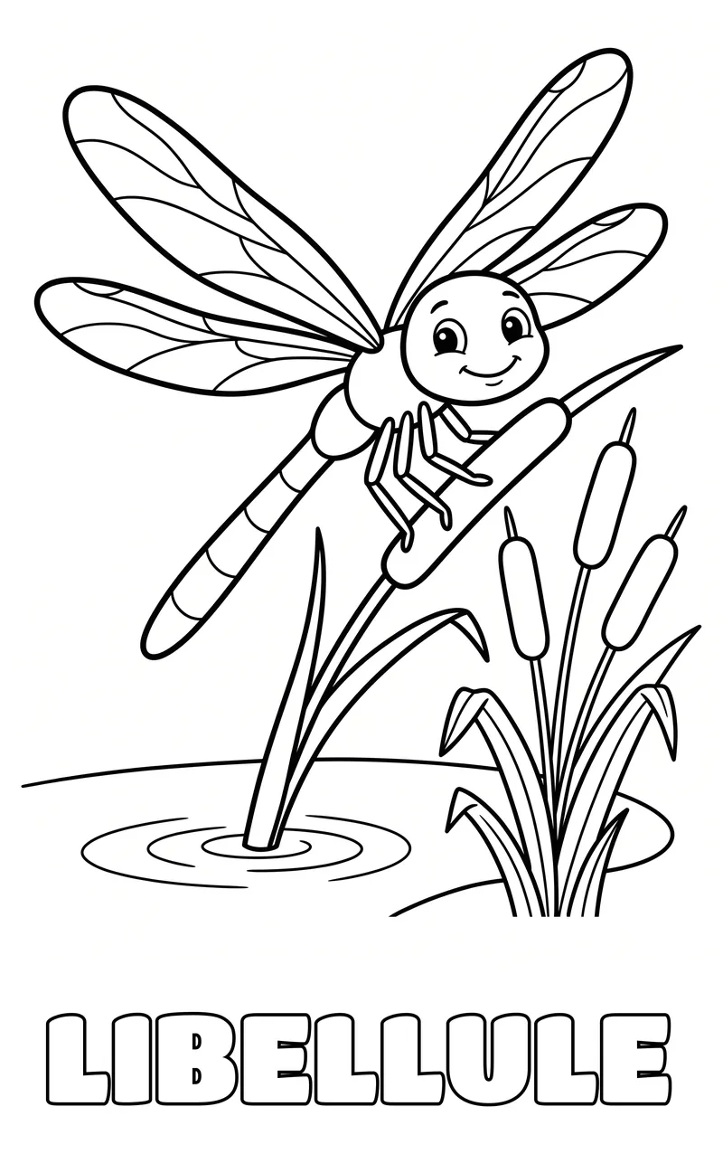 coloriage insecte à imprimer